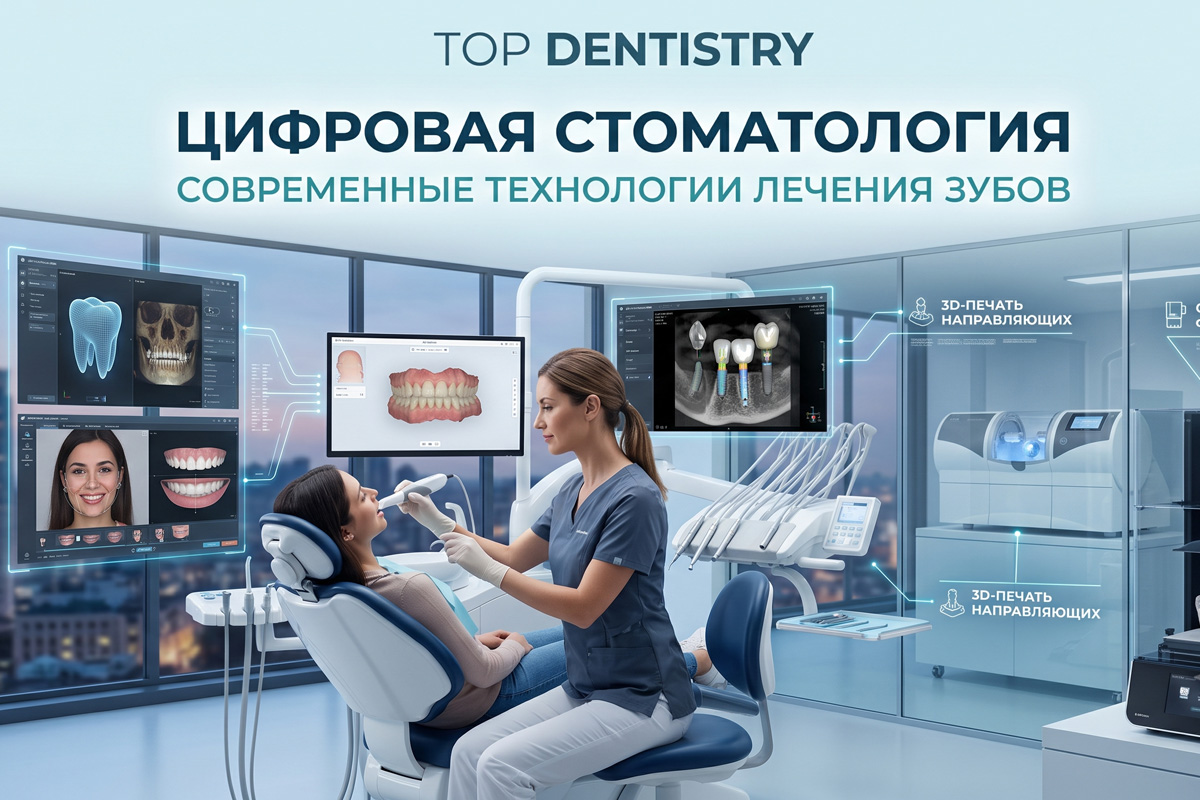 Цифровая стоматология: современные технологии лечения зубов